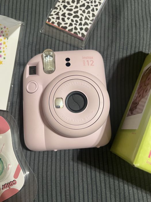 Instax mini 12  розовый