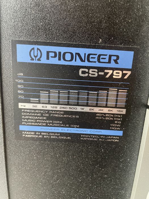 Boxe Pioner CS -797
