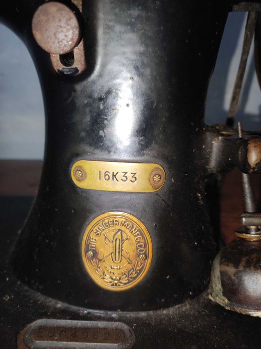 Ретро шевна машина singer
