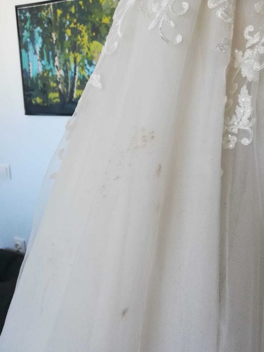 Rochie de mireasa A-line, Salon Maria, marimea 38