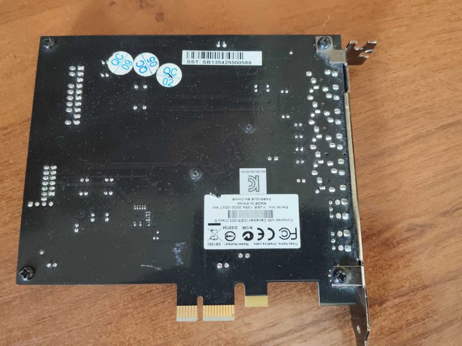 Звукова карта Creative  PCI-E, PCI