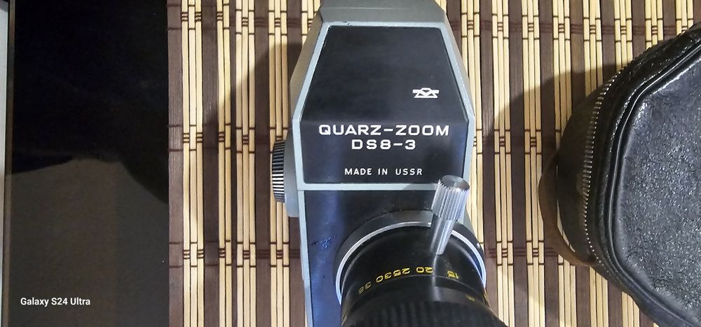 Старинна видео камера Quarz Zoom DS8-3 Made in USSR