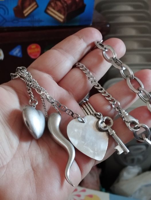 Lanț superb și masiv din argint FACCO