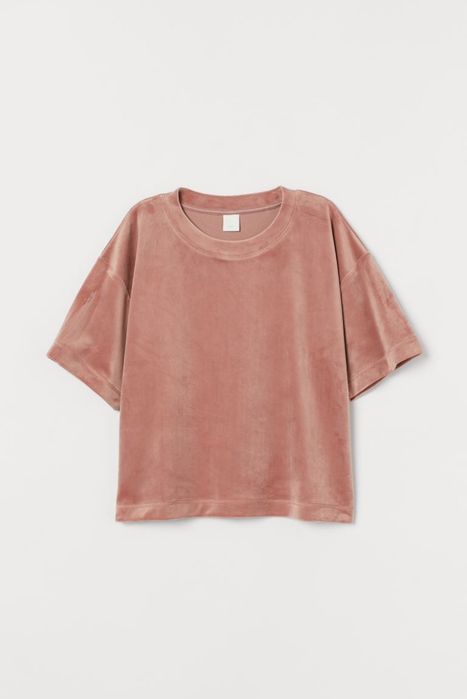 Bluza de velur H&M