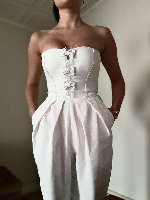 Salopeta vara alba Elisabetta Franchi