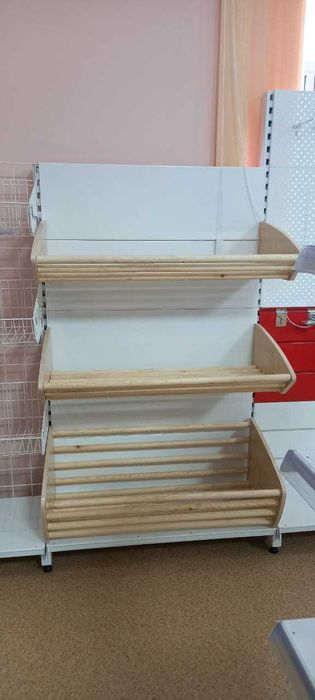 прилавки витрины полки для магазина