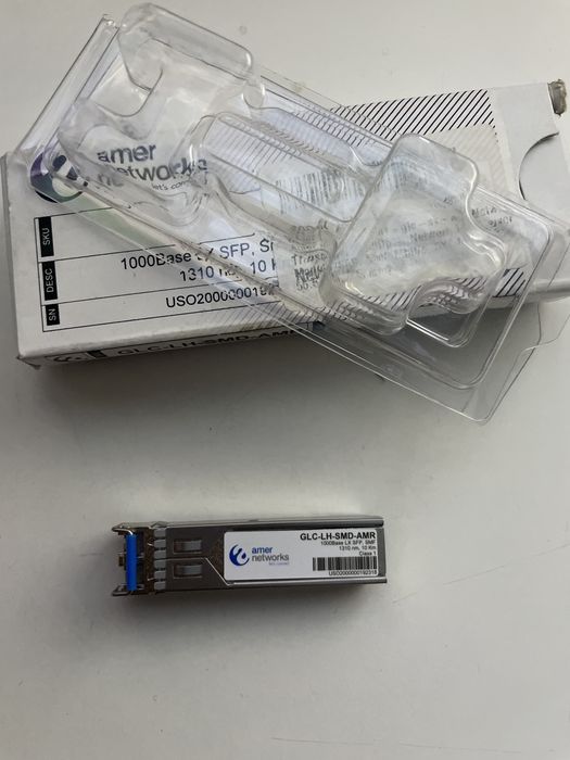 Modul SFP Gigabit Cisco Compatibil - Amer Networks GLC-LH-SMD-AMR (Noi/Testate)