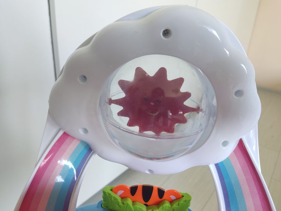 KIKKA BOO бебешко Бънджи на стойка FOREST FUN РОЗОВ