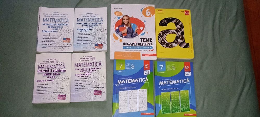 Culegeri romana/matematica