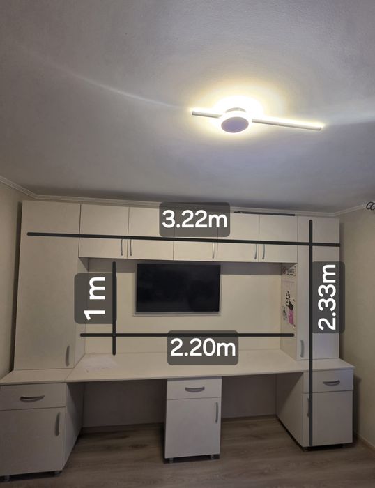 Mobilier de birou pentru 2 copii