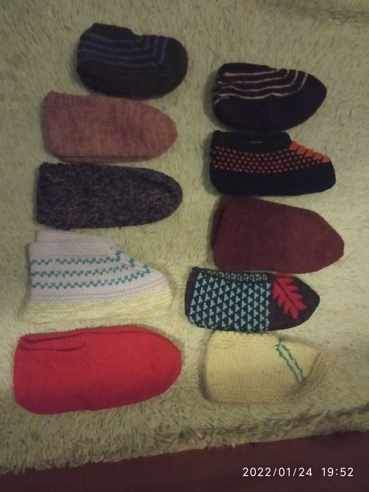 Вълнени терлици за момичета и жени