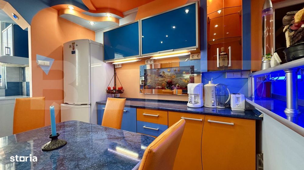 Apartament de vanzare, 3 camere, 75 mp, centrul civic