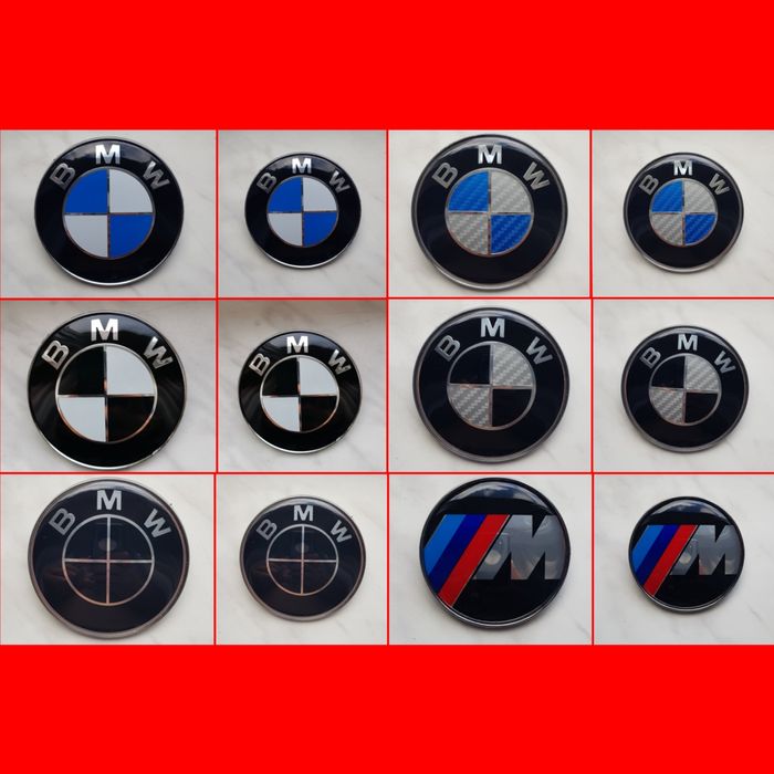 Embleme logo stema Bmw capota portbagaj jante volan de la 30lei