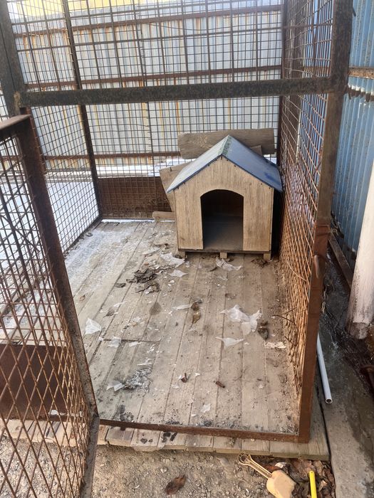 Вальер  для собак б/у .