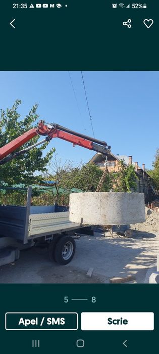 transport moloz(groapa autorizata),nisip,pietris,piatra sparta,beton,p