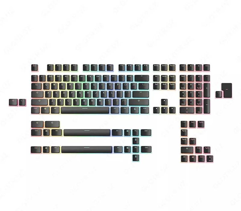 ^ Комплект кейкапов Glorious Aura v2 - Black