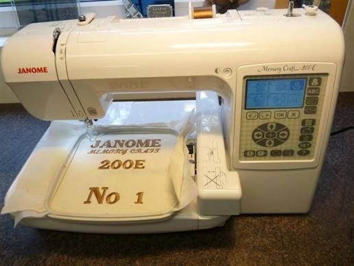 Original Janome Memory Craft 200E vishivka) mashinasi sotiladi!