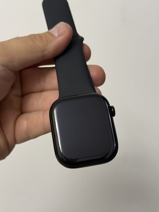 Apple Watch 10 GPS, Carcasa Jet Black Aluminium Case 46mm NOU 0min