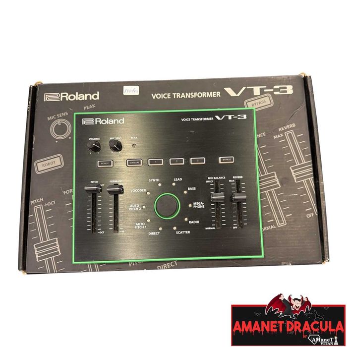 Roland VT-3 Procesor de sunet vocal Voice Transformer