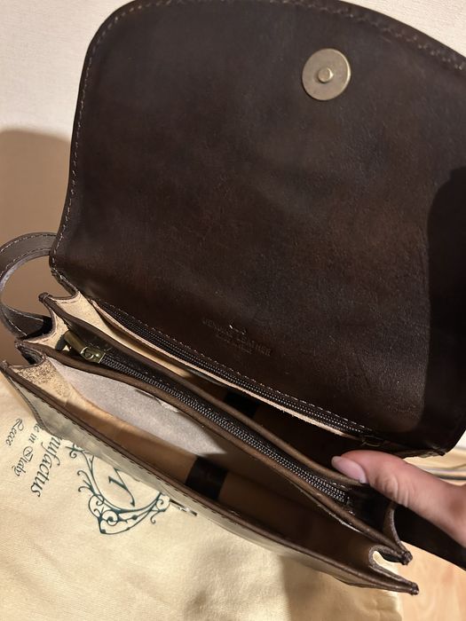 Нова чанта от естествена кожа