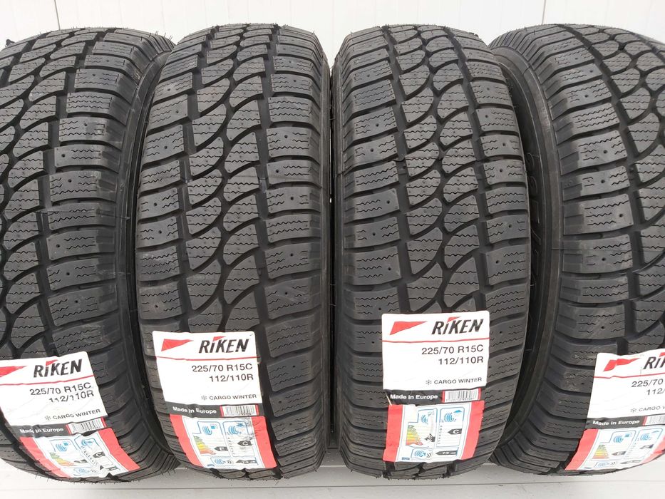 225/70 R15C, 112R, RIKEN (by Michelin), Anvelope de iarna M+S