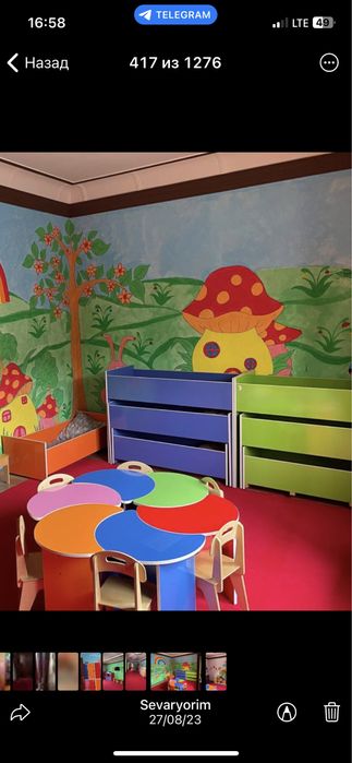 Bogcha uchun mebellar