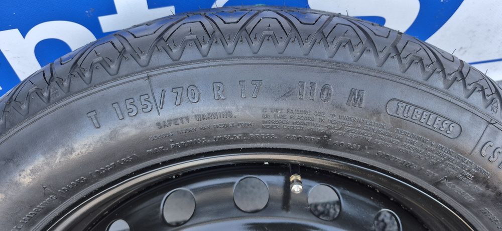 Roata de rezerva Slim Mercedes R17 5X112