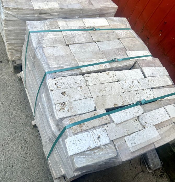 Travertin Antichizat Bizantin 7.5 x 20.5 x 1 cm