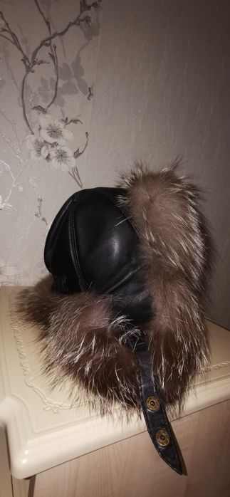 Шапка ушанка натуральная