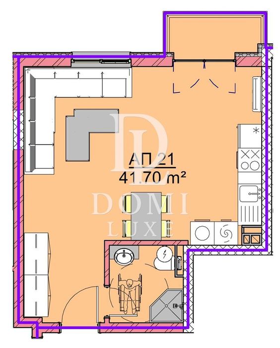 Продава се Едностаен апартамент в Варна, Виница - 48 кв.м за 1284 €/кв.м - Снимка #1
