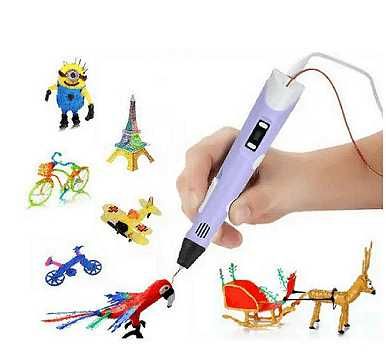 Писалка за 3D рисунки и фигурки 3D Pen-2 Draw your Dream