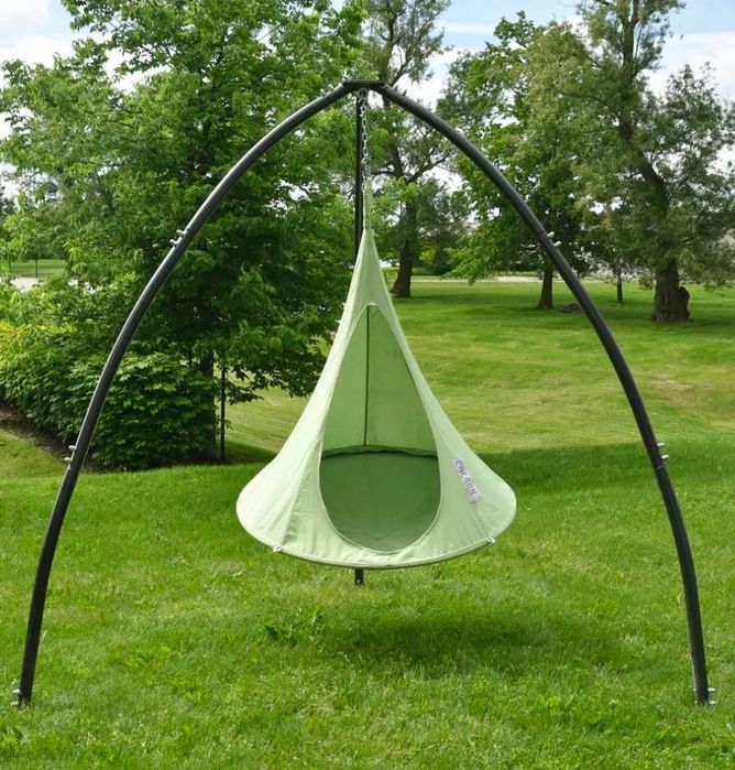 2 Suporti noi trepied din otel pentru cort/hamac/scaun suspendat