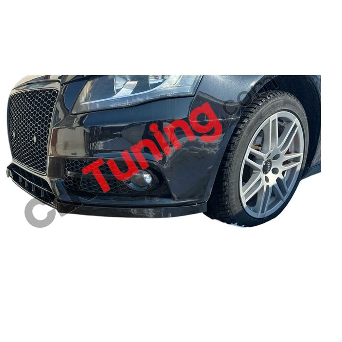 Lip prelungire tuning pentru bara fata dedicat pe Audi A4 B8