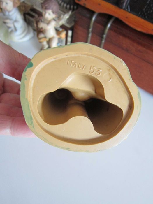 cadou deosebit rar Craciun Fontanini  Italia 1970 Angeli