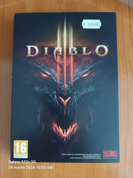 Vând joc Diablo 3 (CD)