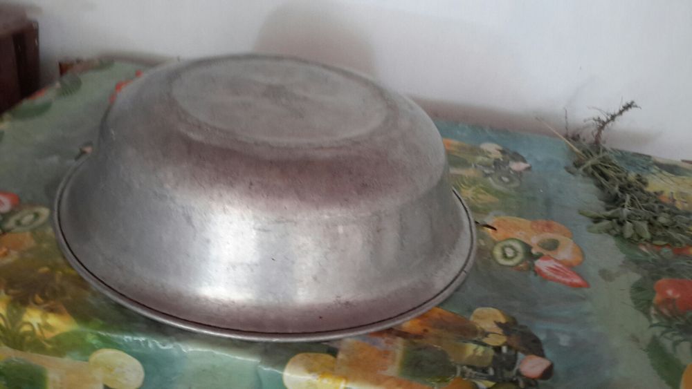 таз алюминиевый советский диаметр 60 см