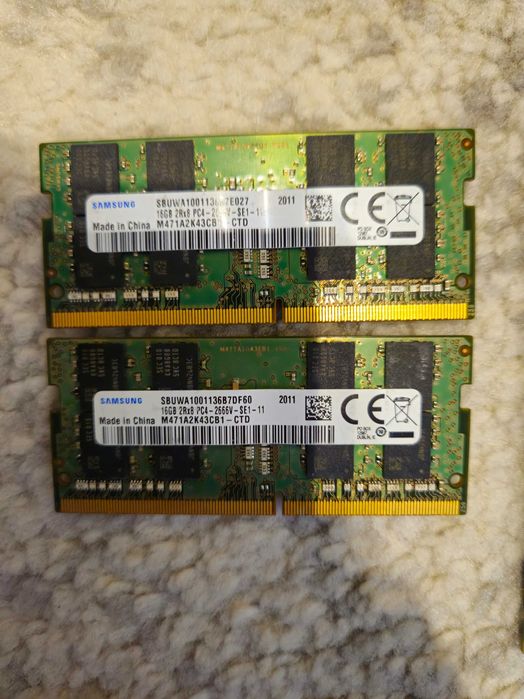 DDR4 16 GB/ 8GB /4GB testate diferite frecvente