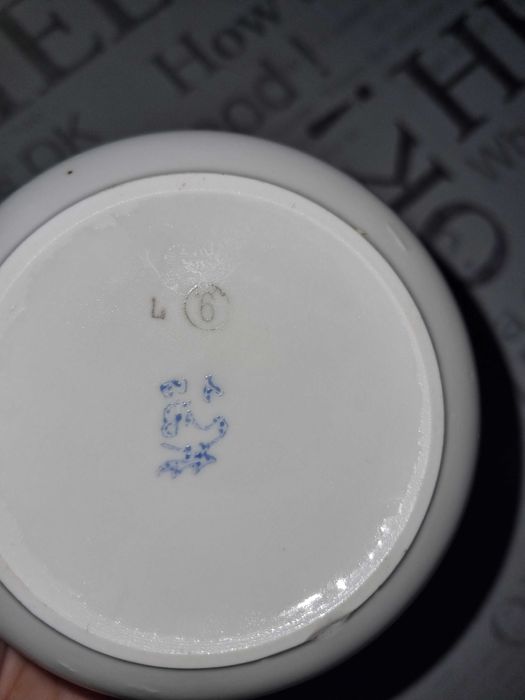 Захарница стар порцелан