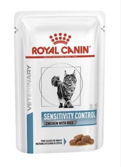 Royal Canin корм sensitivity control кусочки в соусе курица 85г