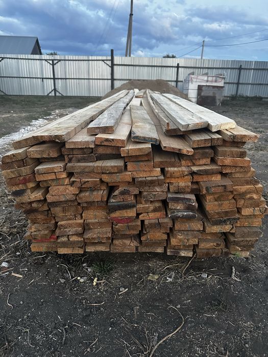 2 куба обрезной доски для потолка и обрешотки