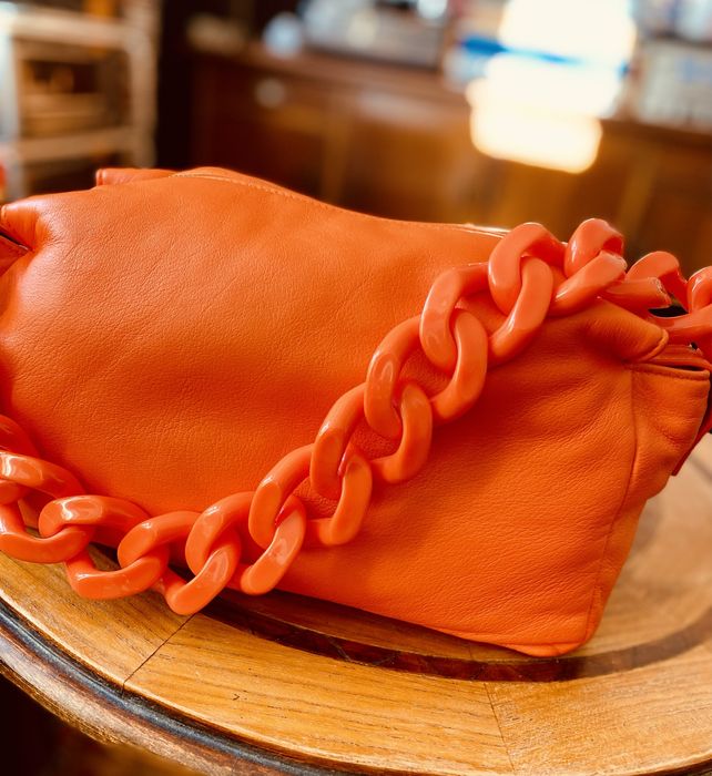 Кожена чанта Patrizia Pepe