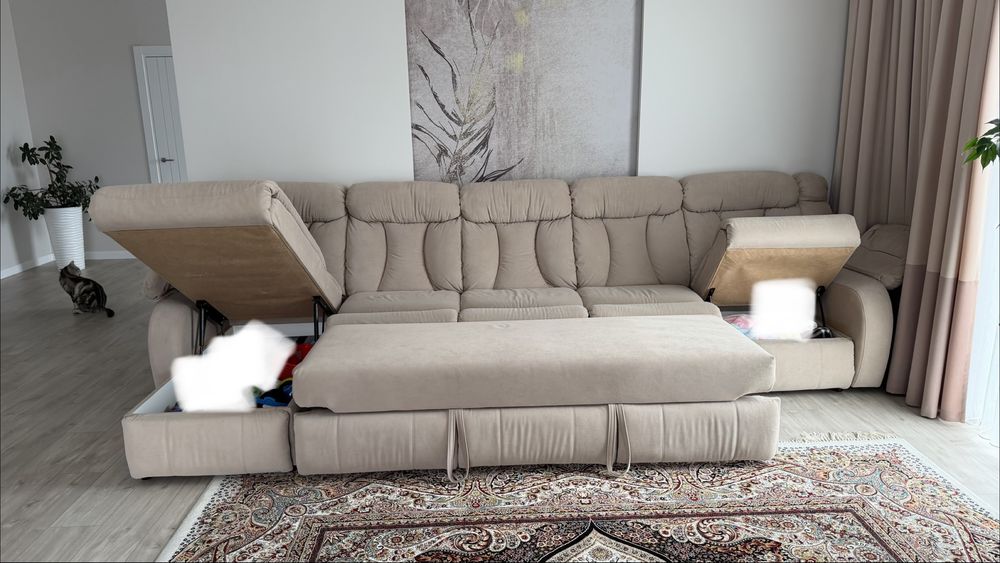 Диван угловой раскладной б/у