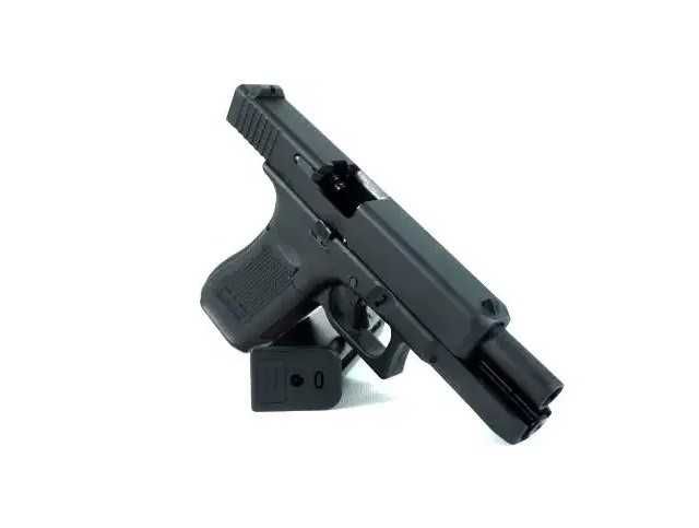 Pistol Glock 17 WE airsoft BlowBack Green GAS