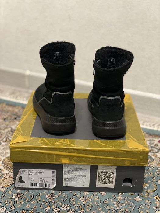 Зимние сапоги ECCO , 33 размер