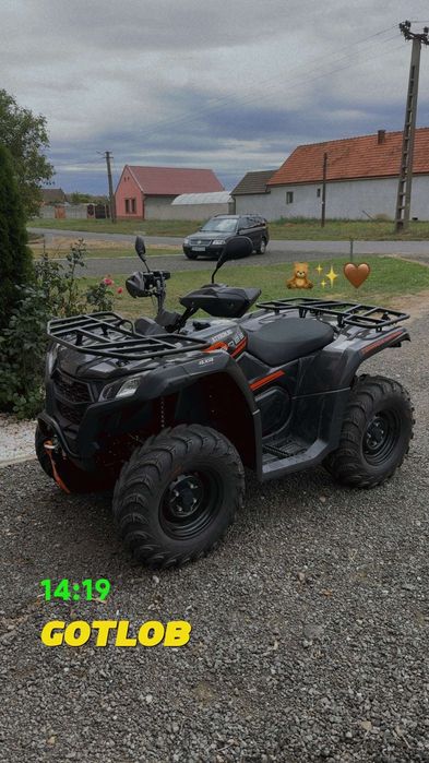 Vand atv goes (cfmoto)