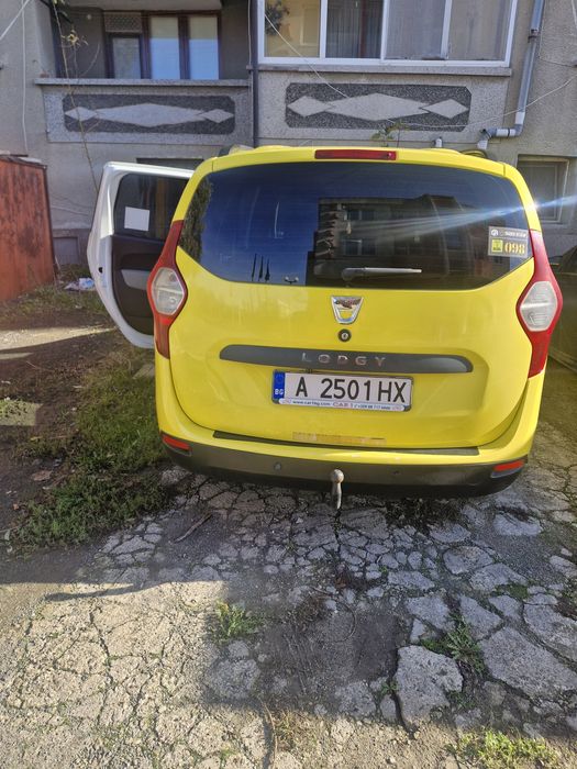 Dacia lodgy 6+1   1.5  дизел   90 к.с  2013 g