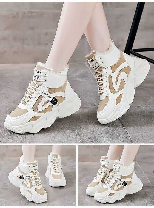 Кроссовки на платформе