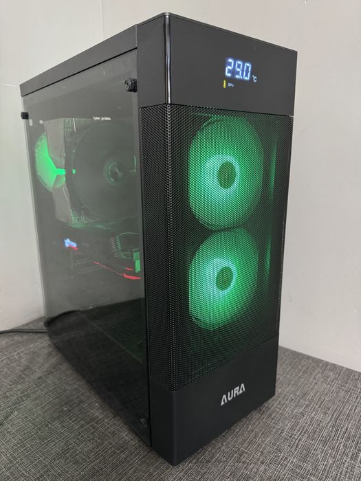 Геймърски компютър Xeon E3-1240 v3, RX580, 32GB