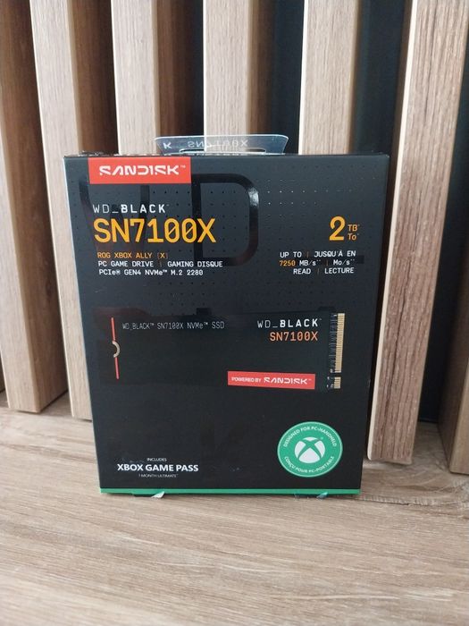 Ssd WD BLACK SN7100X 2TB  Xbox  nou