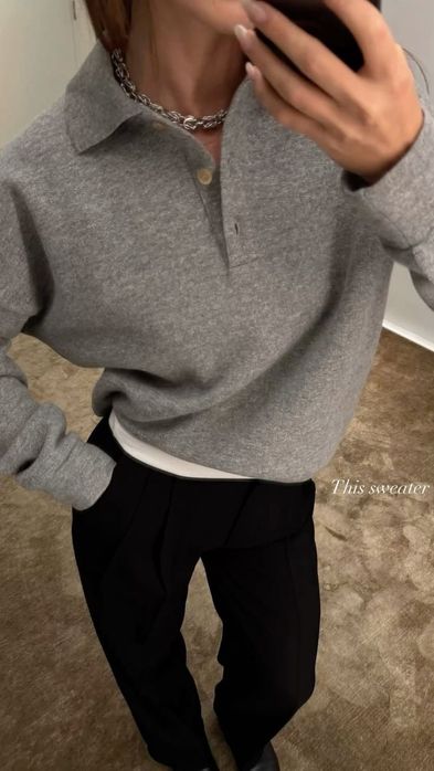 Стильный Свитер-Поло